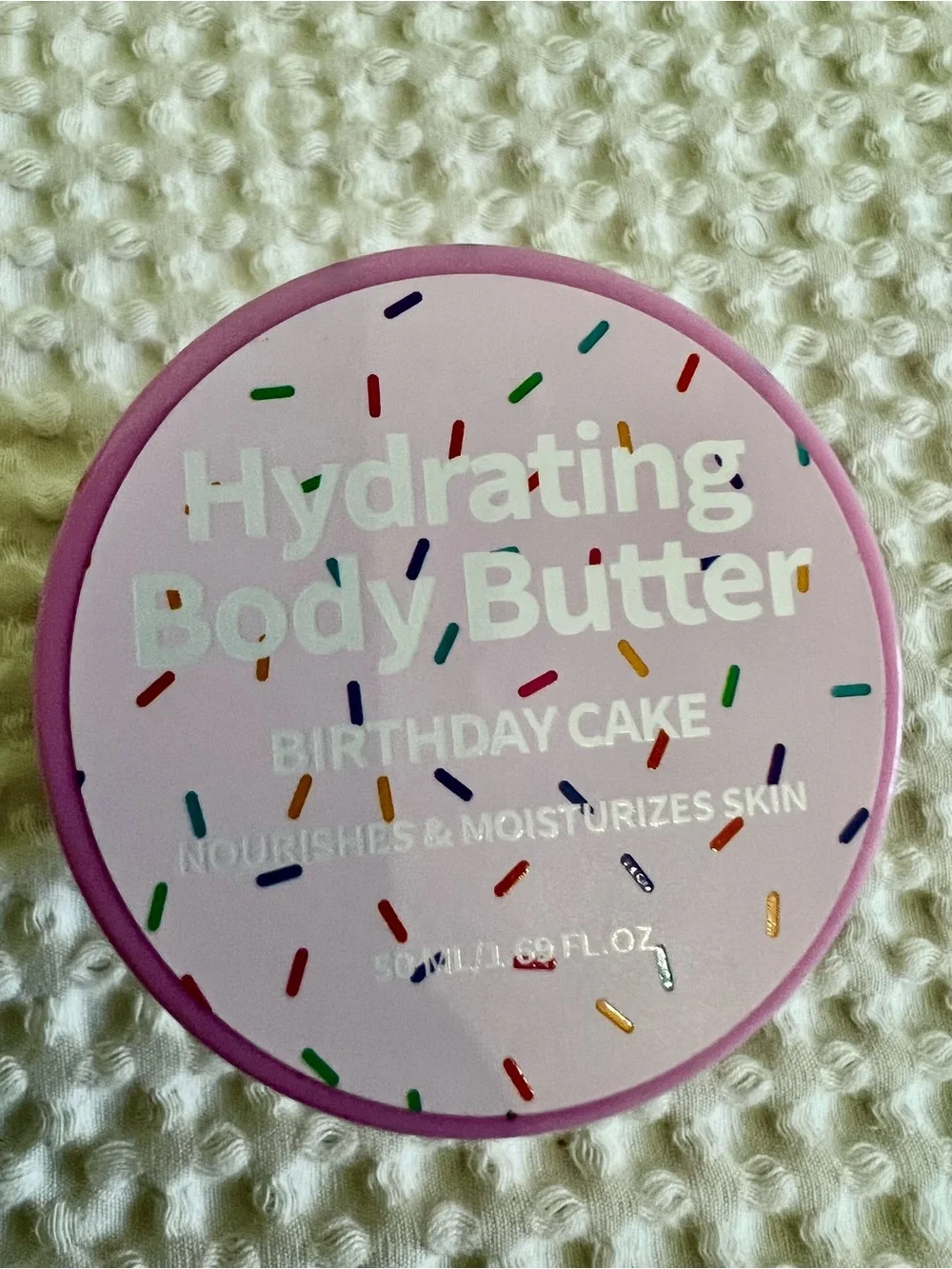 Hydrating Body Butter - Birthday Cake (Pink)